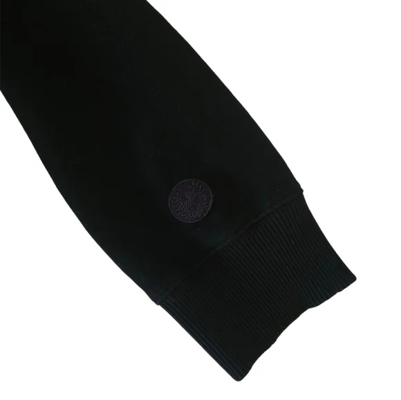 PINK Victoria's Secret Black Hoodie Large - Picture 3 of 3